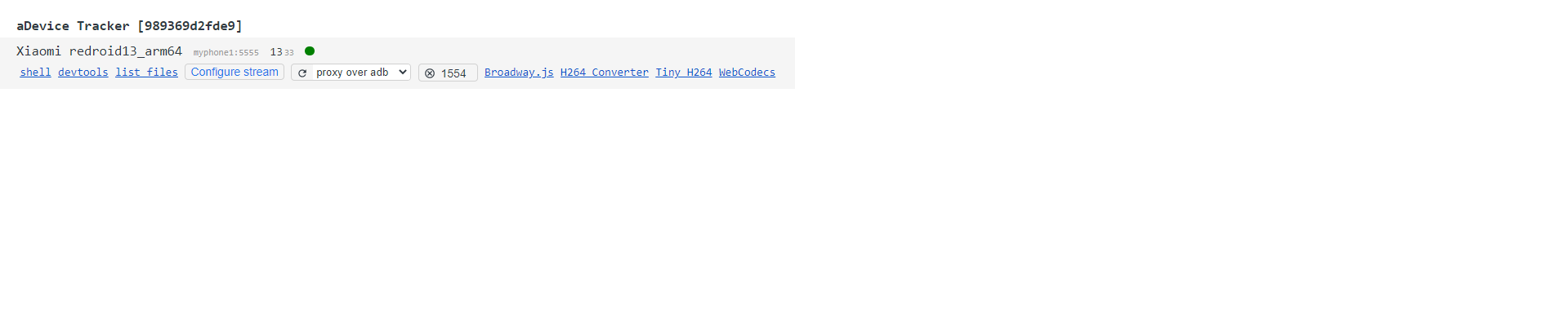 使用Docker运行scrcpy-ws：实现Android web远程桌面
